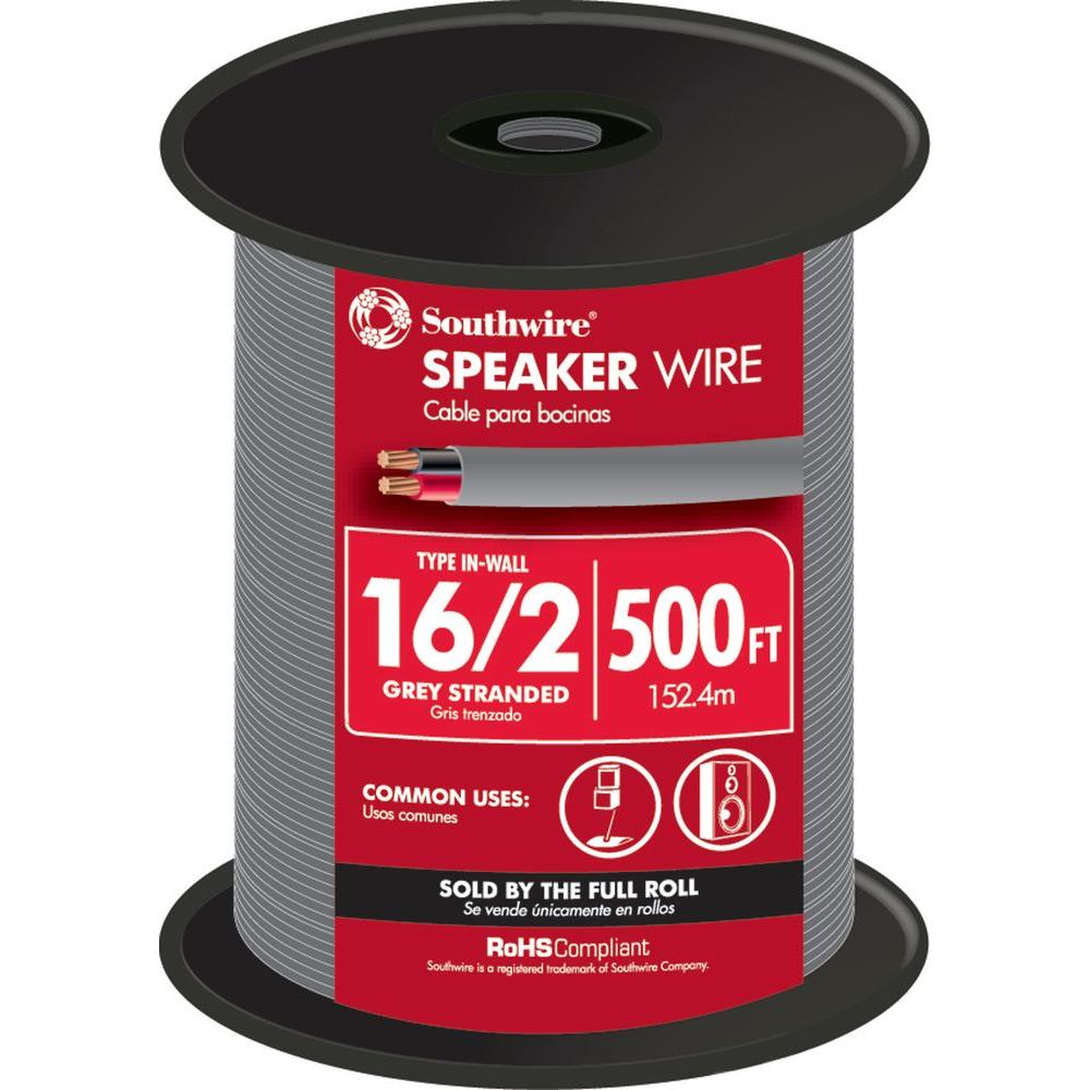 Southwire 14 Awg Stranded Copper Light Blue Wire 225ft