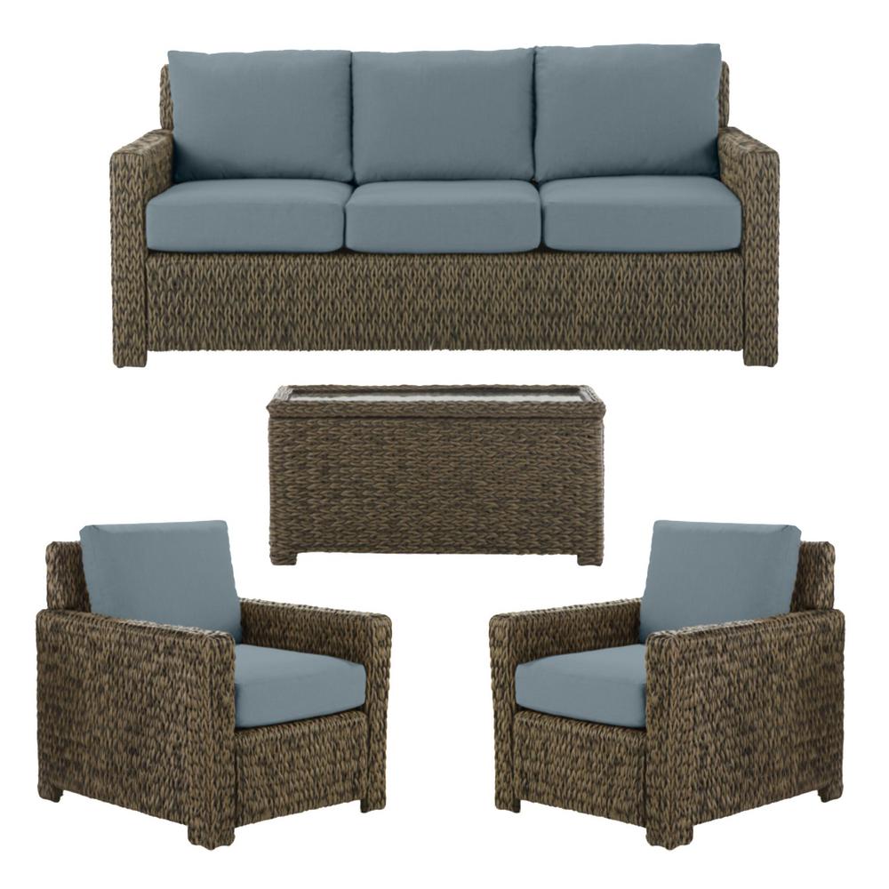 Sunbrella Laguna Point Patio Furniture Outdoors The Home Depot