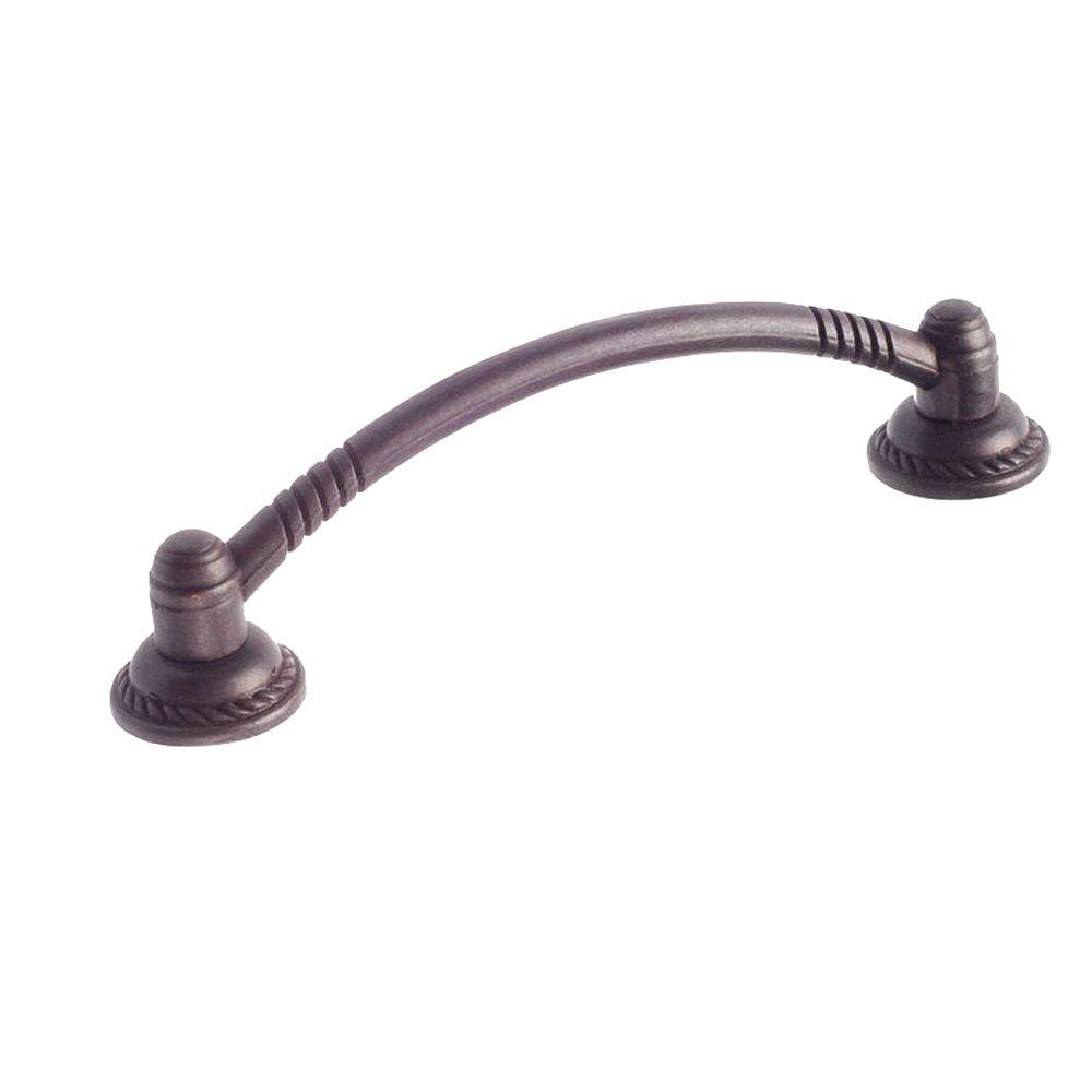 Richelieu Hardware Traditional 3-3/4 in. Hammered Rust Pull ...