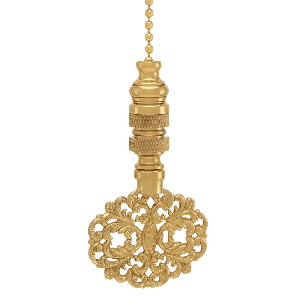 Mario Industries Polished Brass Oval Fan Pull Fp30 The Home Depot Polished Brass Oval Fan Pull