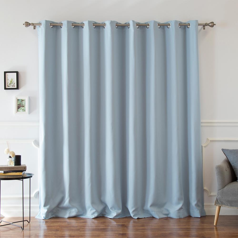 Best Home Fashion Wide Width Basic Silver 100 In W X 96 L Best Home Fashion Wide Width Basic Silver 100 In W X 96 L