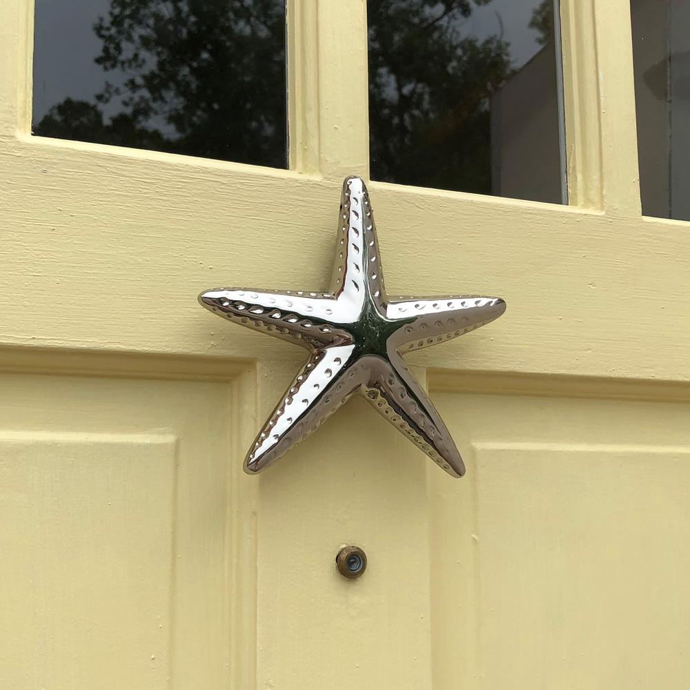 Michael Healy Nickel Silver Starfish Door Knocker Mhs143 The