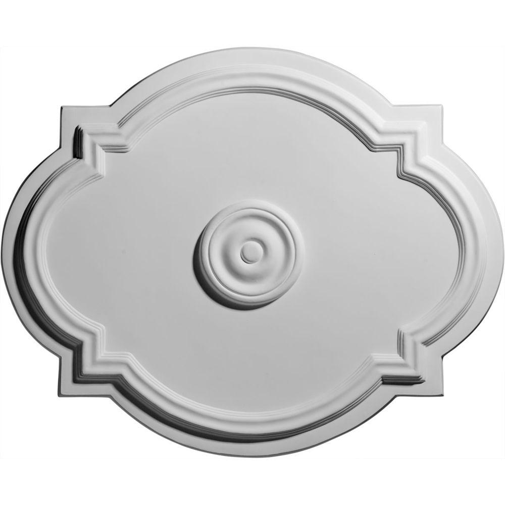 Ekena Millwork 21 1 4 In Waltz Ceiling Medallion Cm21wa The Home Waltz Ceiling Medallion