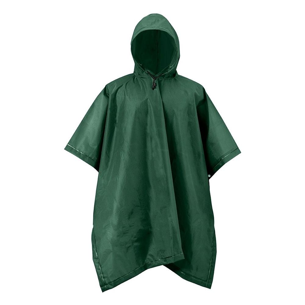 Mossi XT Series One Size Green Adult Rain Poncho Forest51114FG The