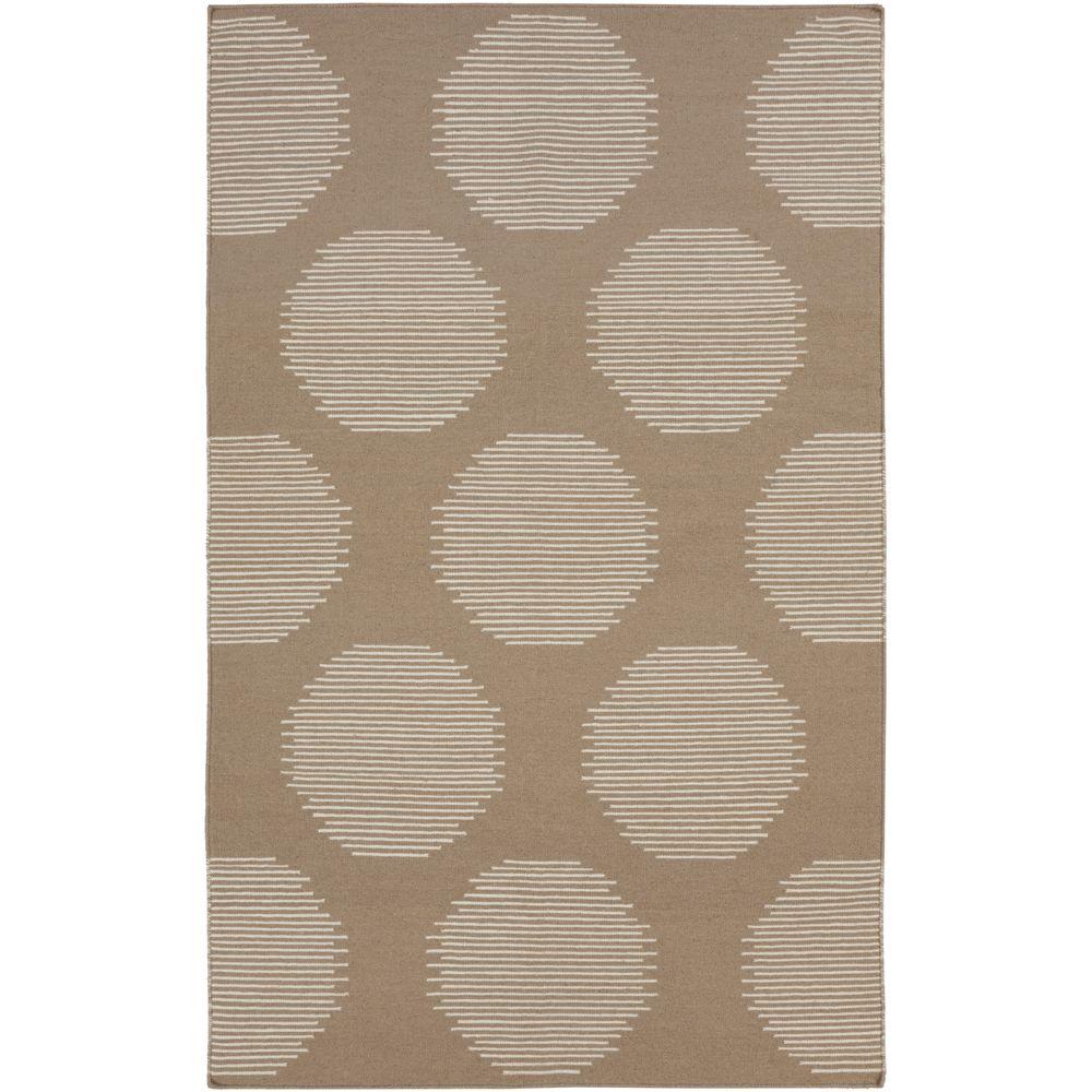 Surya Frontier Light Gray 5 ft. x 8 ft. Indoor Area RugFT38958 The