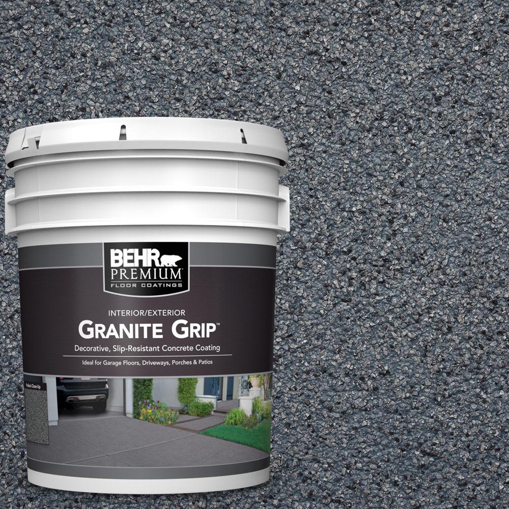 BEHR Premium 1 gal. #902 Slate Gray 1-Part Epoxy Concrete and ...