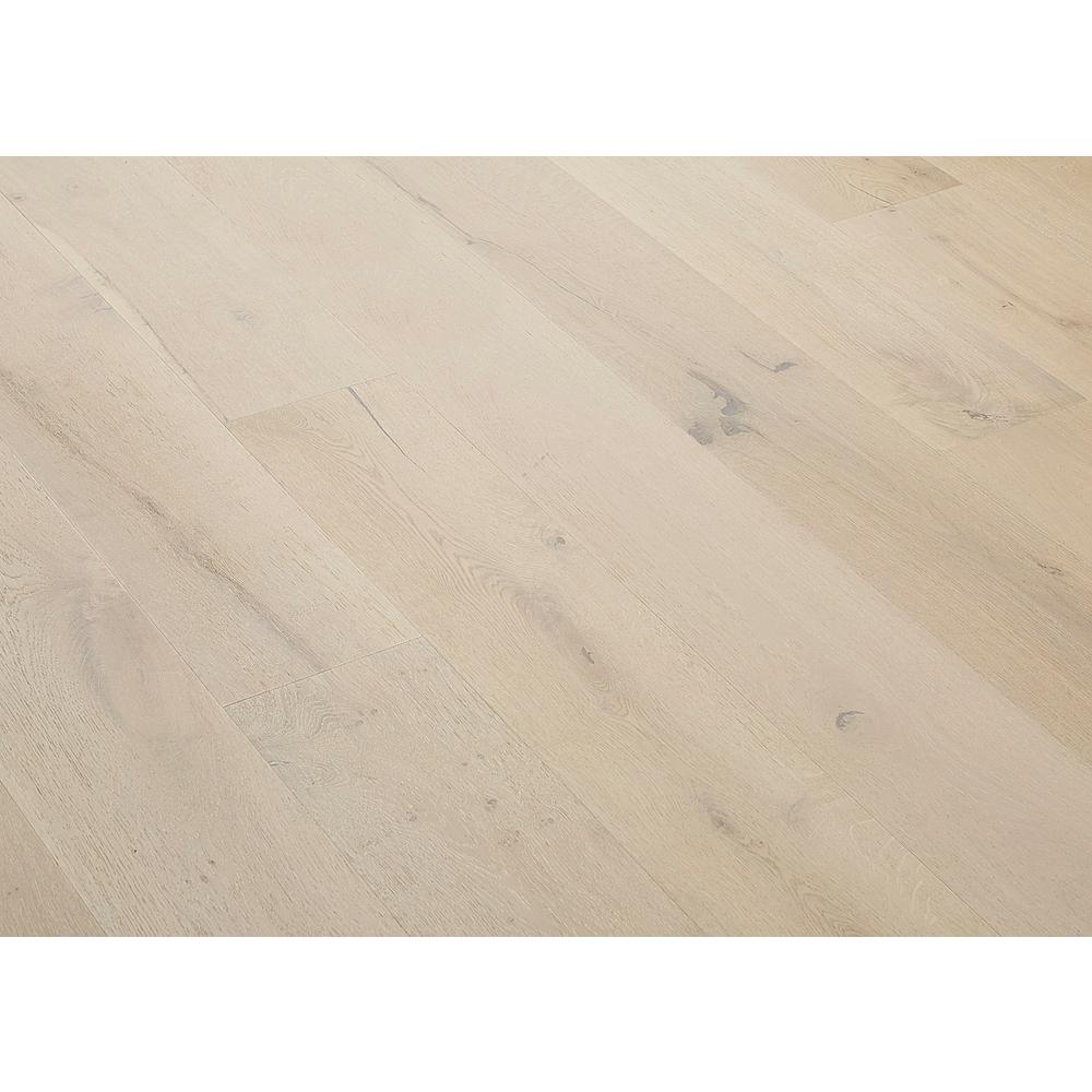 Unbranded European White Oak Sunburst 1/2 in. Thick x 5 in. Wide x