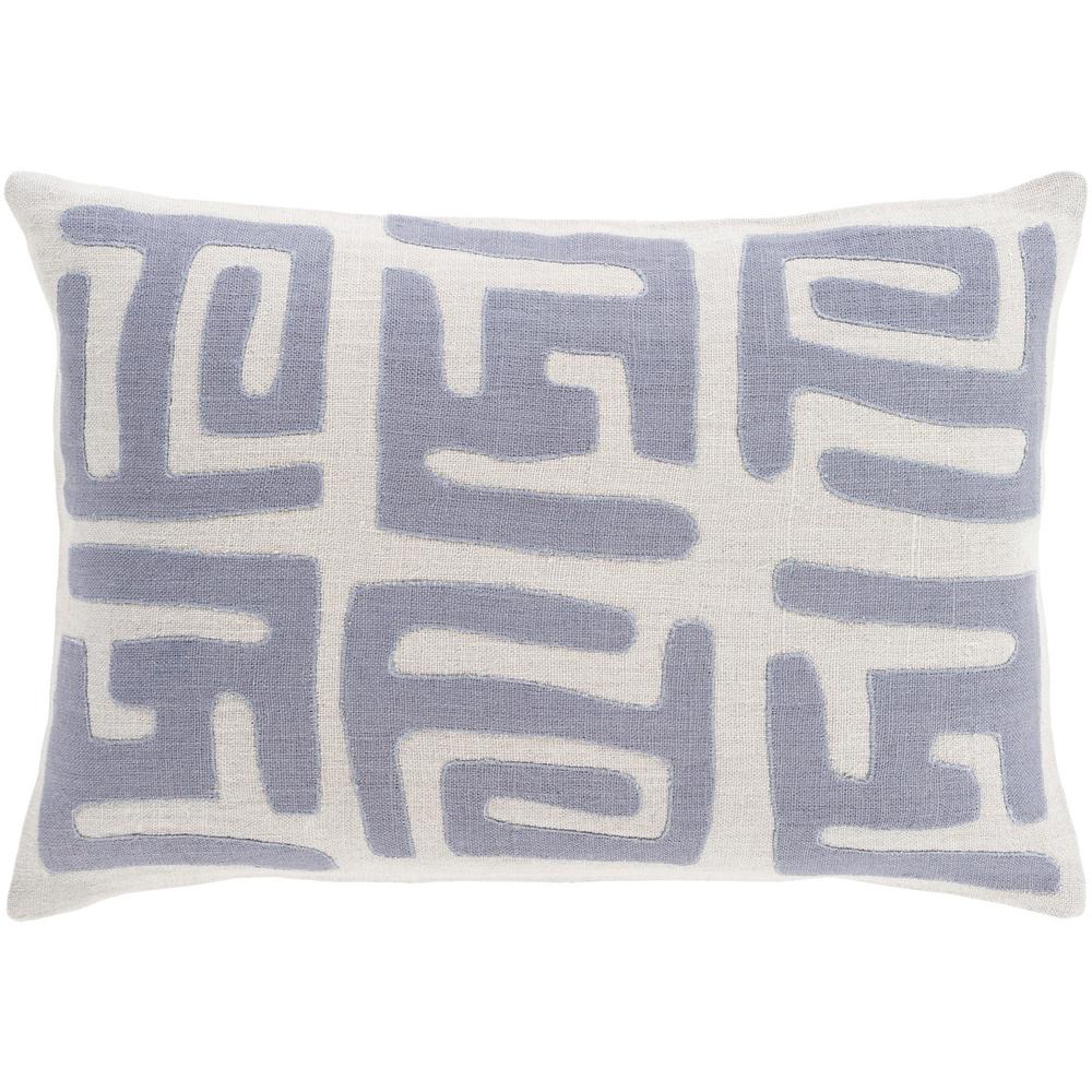 Artistic Weavers Brunehill Navy Graphic Polyester 19 In X 19 In