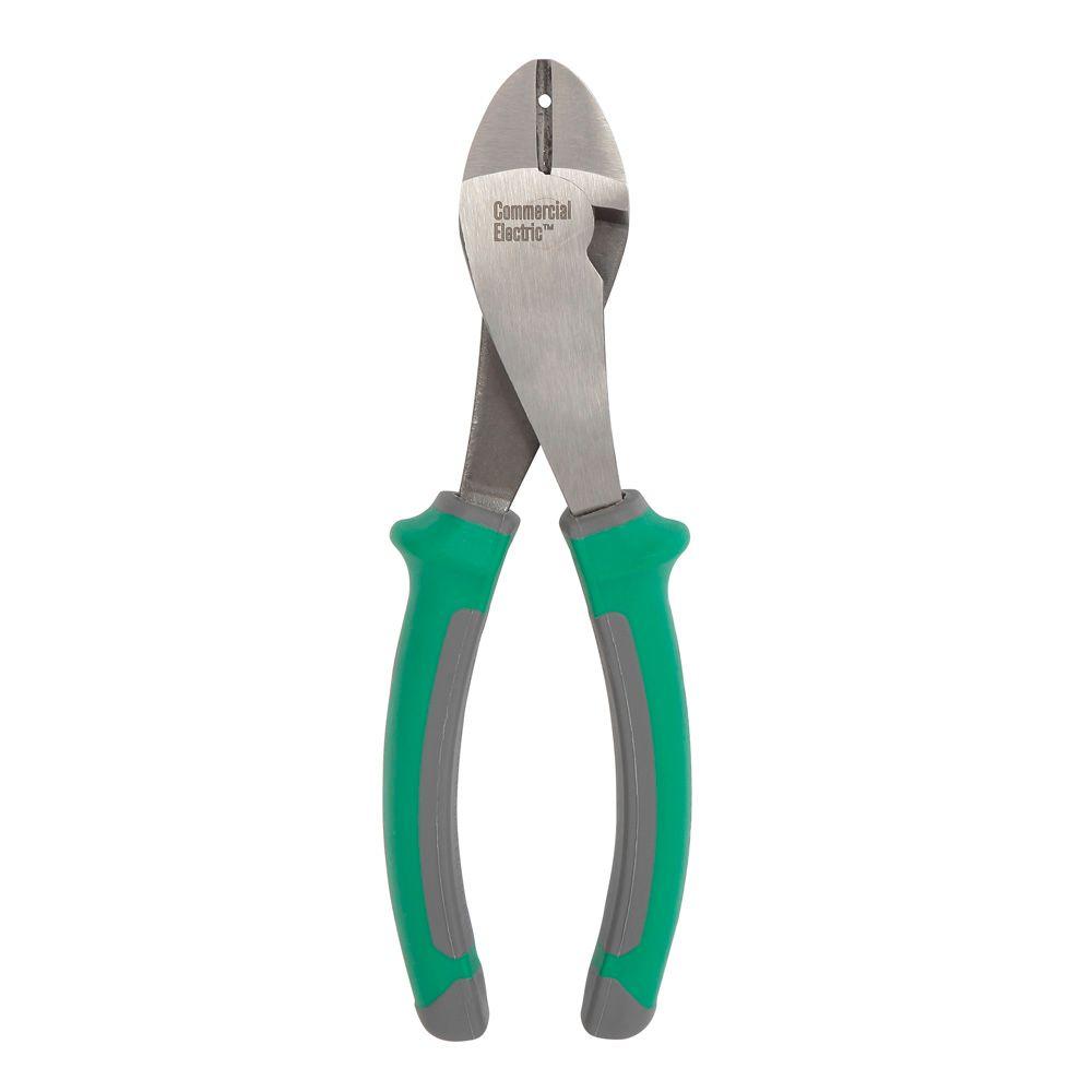 Commercial Electric 7 in. High Leverage Diagonal Wire Cutting Pliers