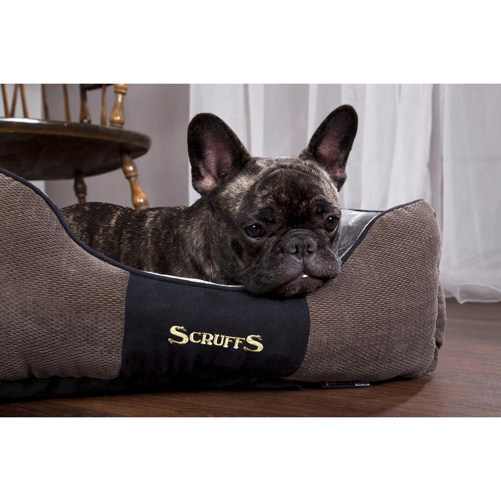 SCRUFFS Chester XL Graphite Grey Polyester Box Dog BedBED/RCD/932008