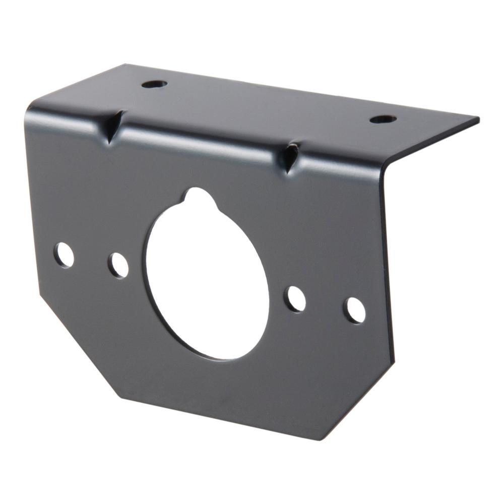 CURT Connector Mounting Bracket for 4 or 5Way Flat & 6Way Round