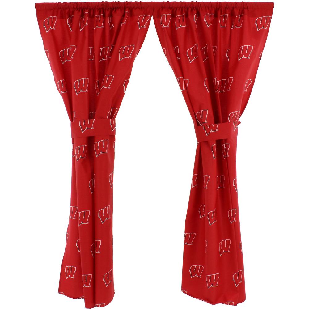 Crimson Curtains Drapes Window Treatments The Home Depot