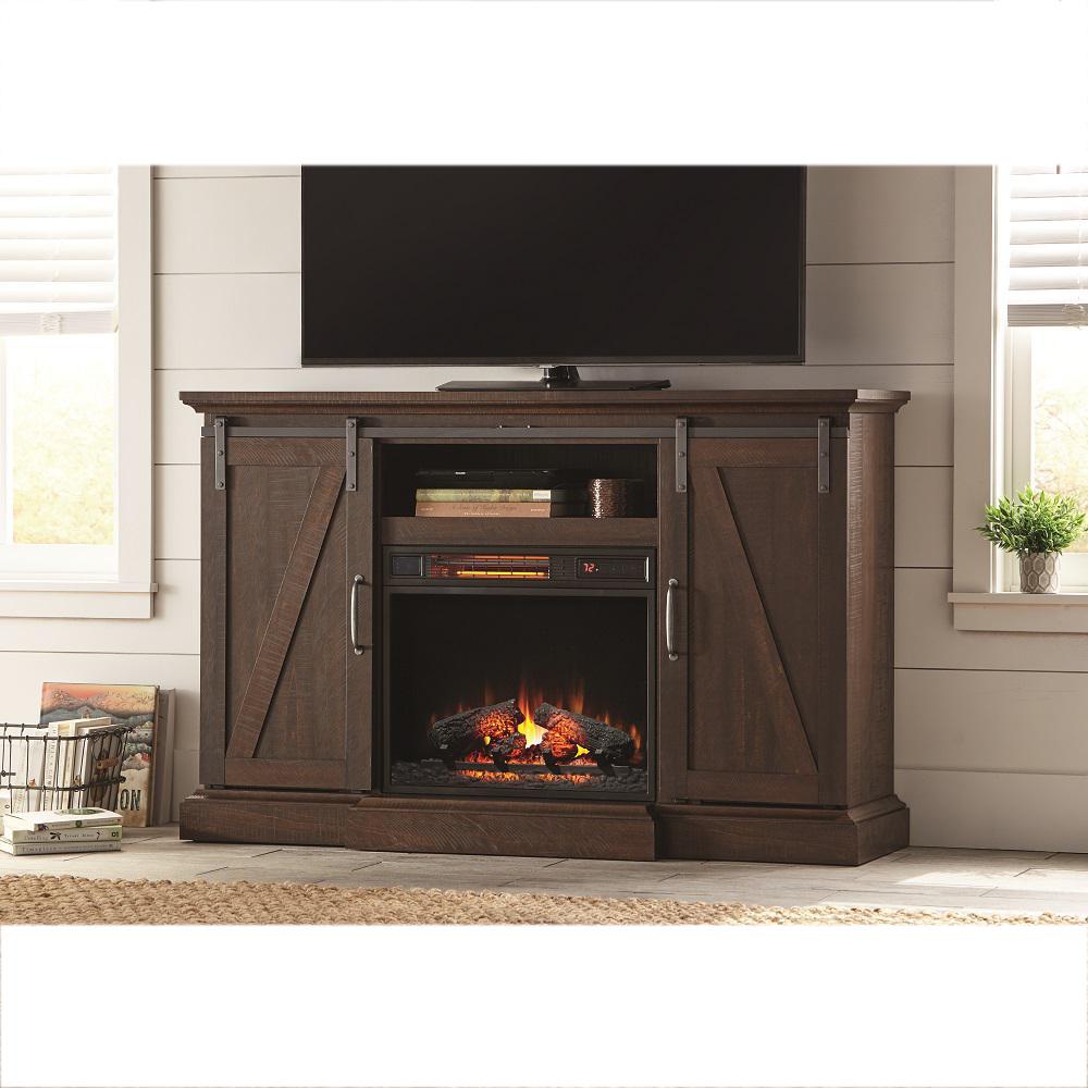 Home Decorators Collection Chestnut Hill 56 In Tv Stand Electric