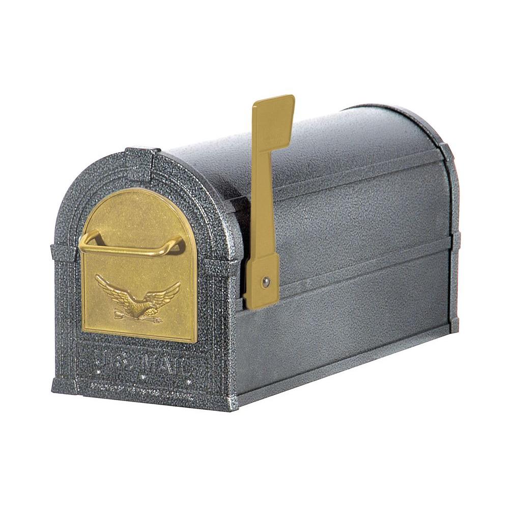 Salsbury Industries 4800 Series Post-Mount Eagle Rural Mailbox-4855E ...