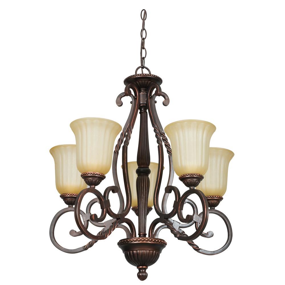 Radionic Hi Tech Daniella 24 In 5 Light Oil Rubbed Bronze Chandelier Radionic Hi Tech Daniella 24 In 5 Light Oil Rubbed Bronze Chandelier
