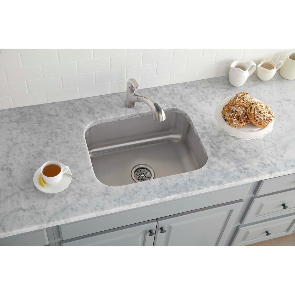Elkay Avenue Undermount Stainless Steel 24 In Single Bowl Kitchen Sink Hdu21158 The Home Depot - 24 Inch Kitchen Sink Home Depot Elkay Avenue Undermount Stainless Steel 24 In Single Bowl Kitchen Sink Hdu21158 The Home Depot - 24 Inch Kitchen Sink Home Depot