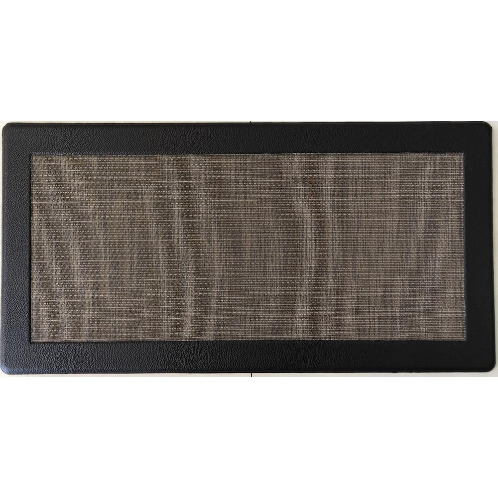 TrafficMaster AntiFatigue Brown 20 in. x 36 in. PVC Leather Frame