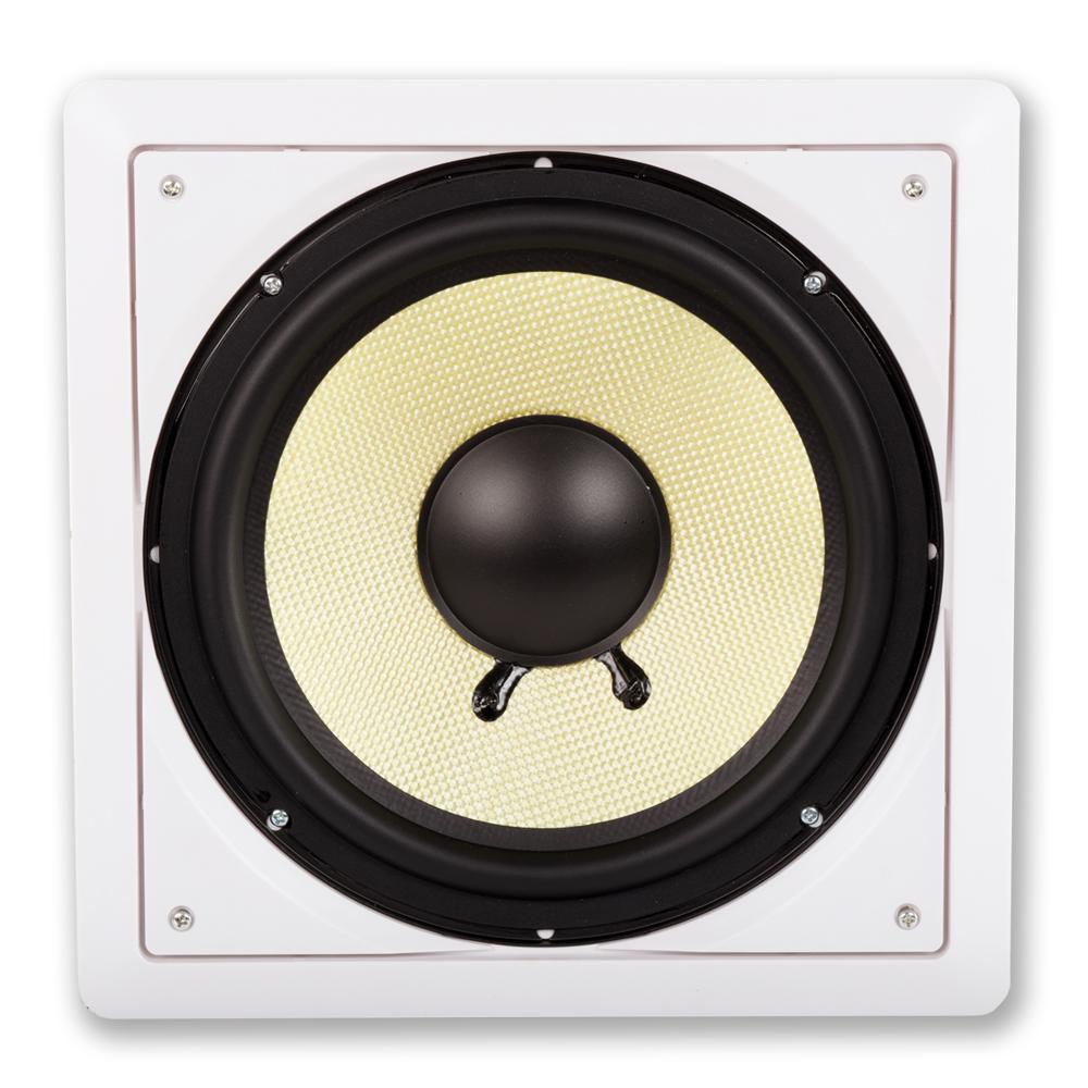 Acoustic Audio HD-S10 In Wall 10/" Home Theater Passive Subwoofers 4 Speaker Set