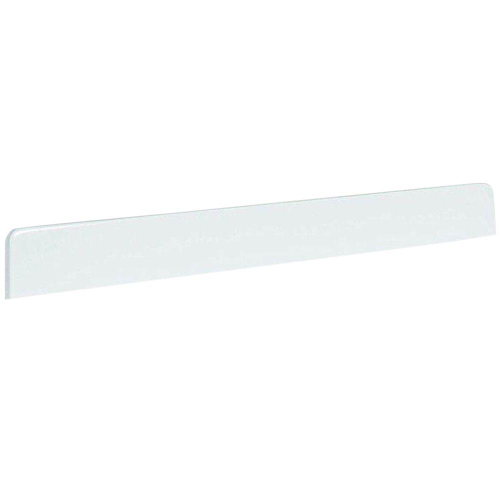 36 inch white backsplash