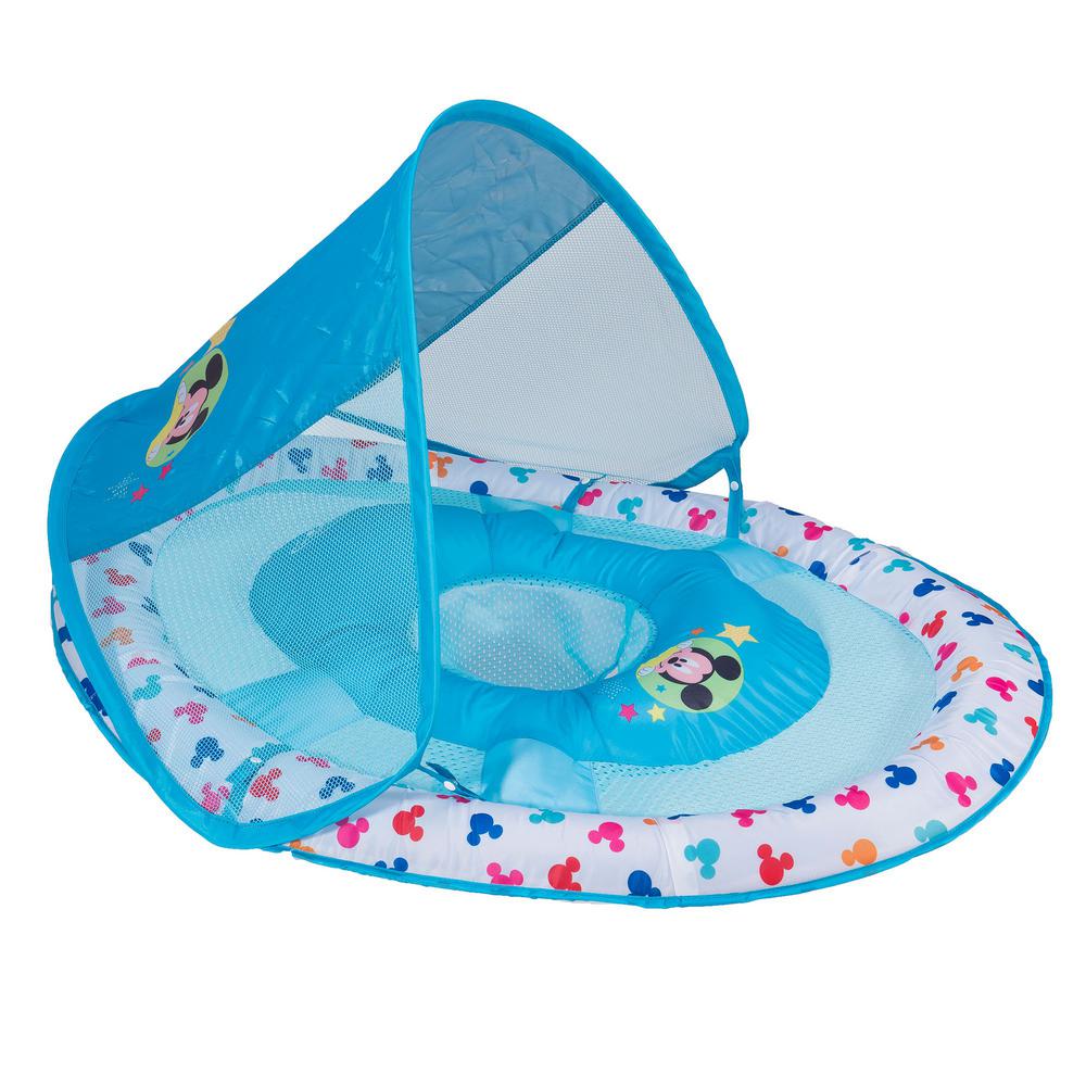 pool float with shade for baby