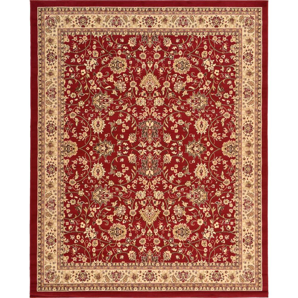 Sialk Hill Washington Burgundy 8 0 X 10 Area Rug