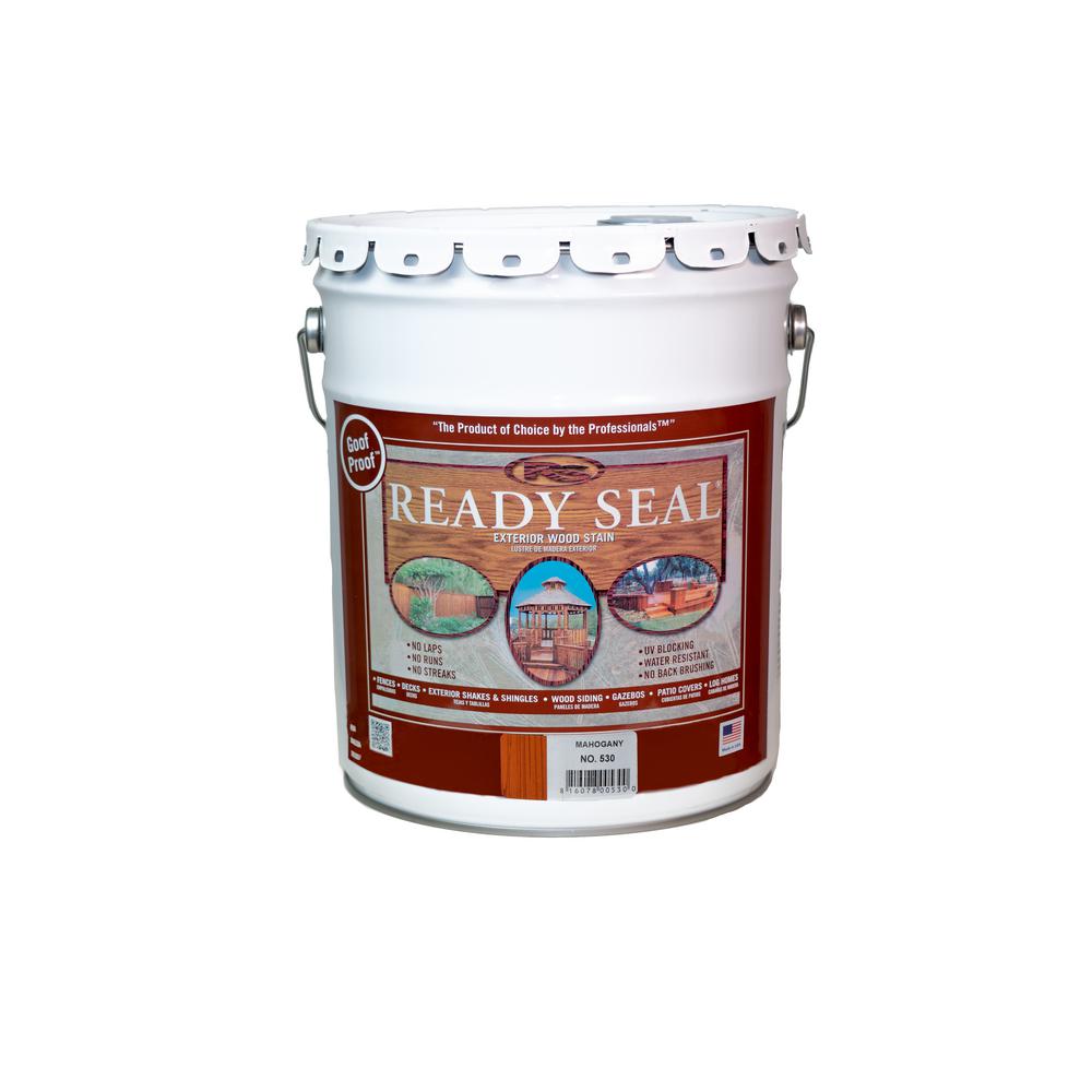 Reviews for Ready Seal 5 Gal. Mahogany Exterior Wood Stain