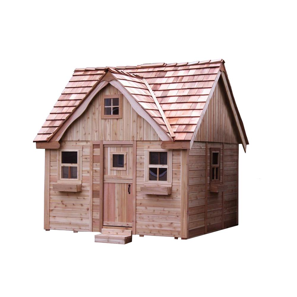 outdoor cottage playhouse