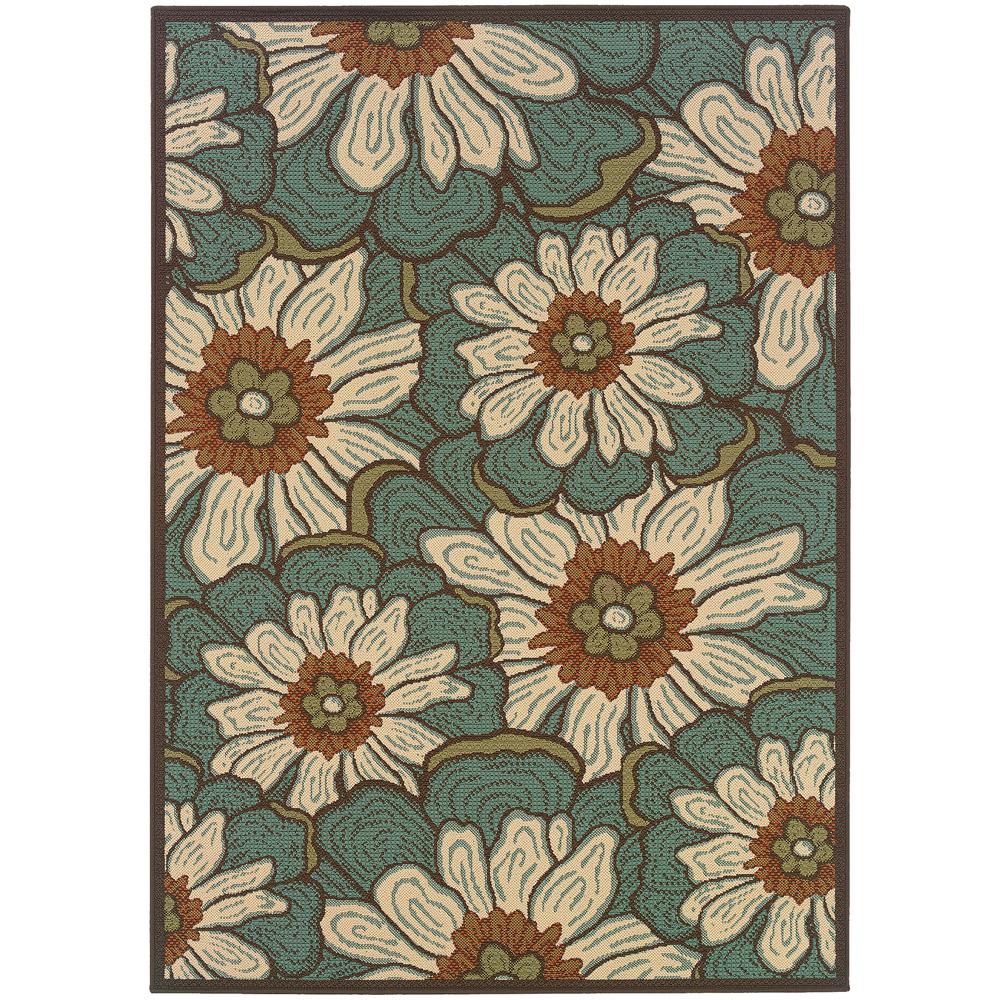 Home Decorators Collection Whirl Terra/Natural 7 ft. 6 in. x 10 ft ...