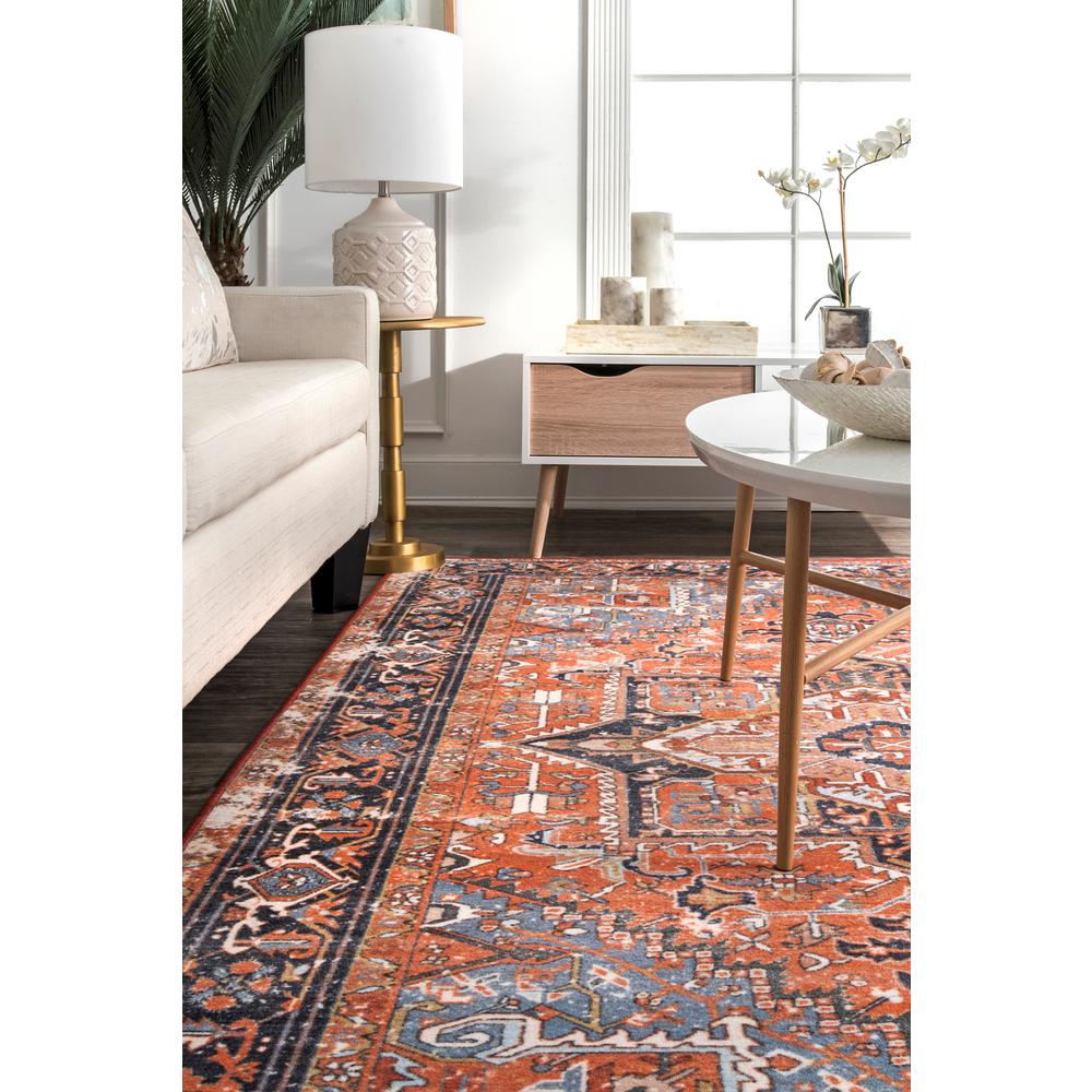 Nuloom Sherita Oriental Persian Rust 7 Ft X 8 Area Rug Disa05a 6709 The Home Depot - 7 X 8 Ft Rug Nuloom Sherita Oriental Persian Rust 7 Ft X 8 Area Rug Disa05a 6709 The Home Depot - 7 X 8 Ft Rug