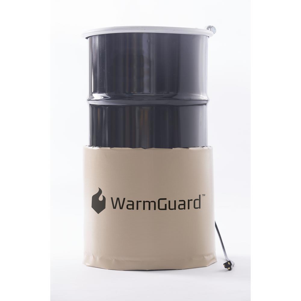 WarmGuard Insulated 30 Gal. Drum Band Heater Barrel Heater, Fixed Internal Thermostat Maximum