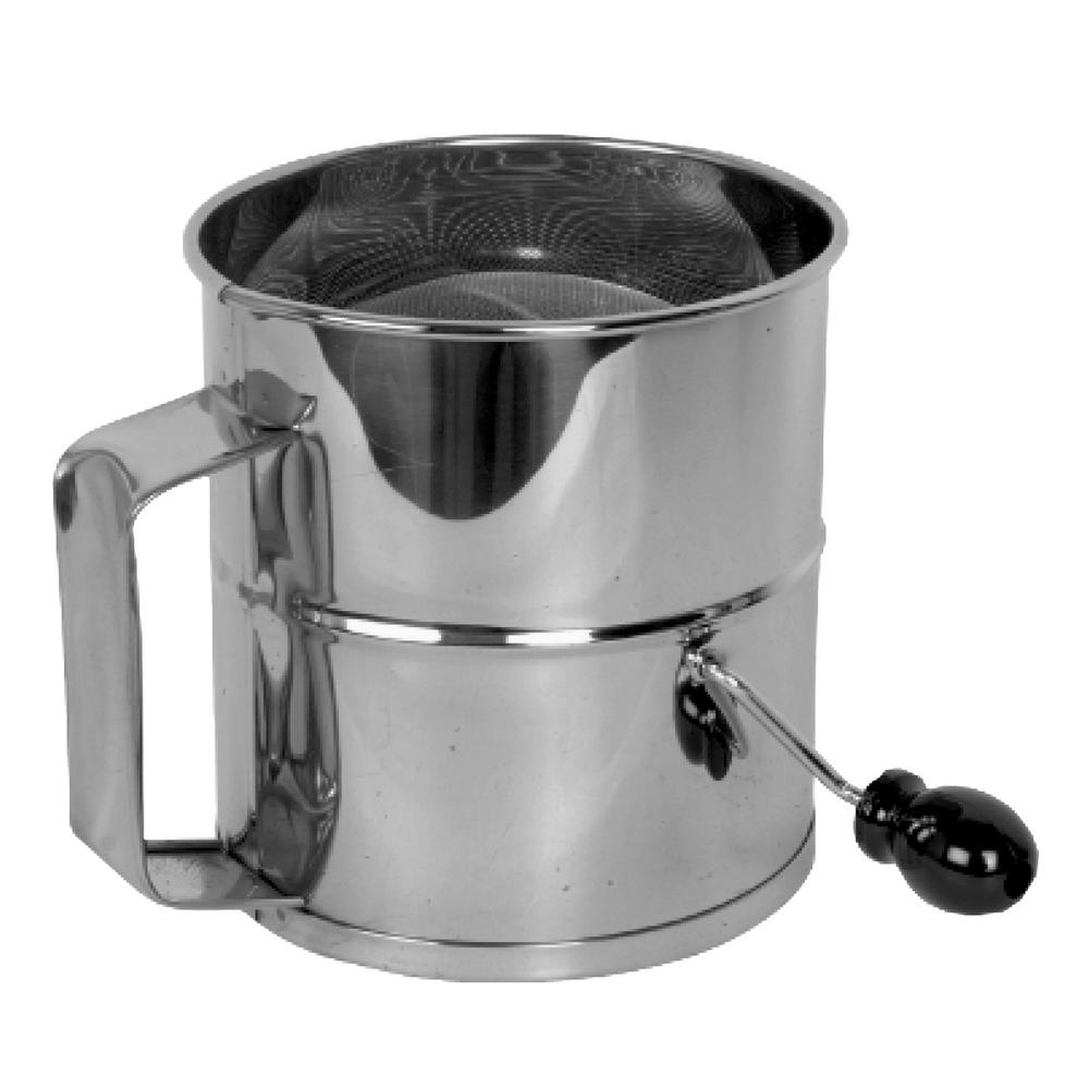 Restaurant Essentials Stainless Steel 8-Cup Flour Sifter