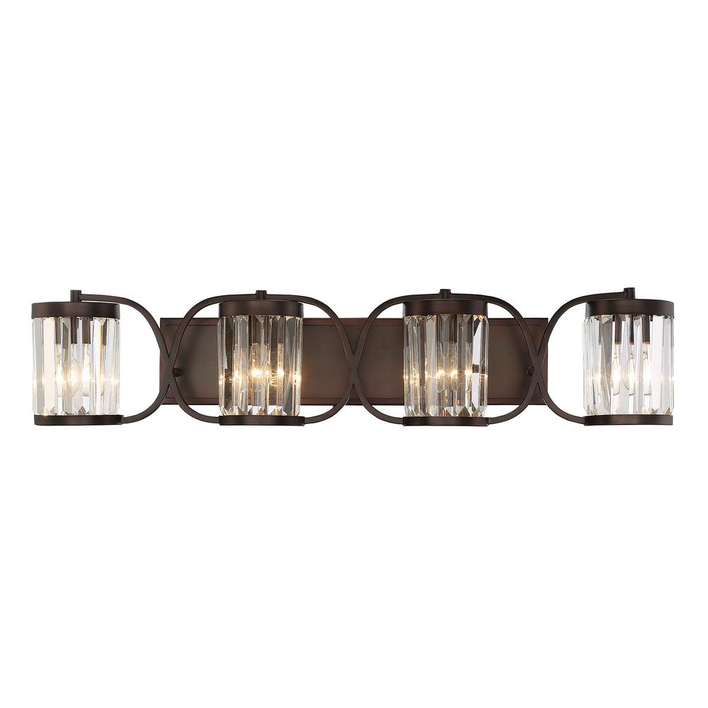 Filament Design 4Light Burnished Bronze Bath LightECTSH261695 The