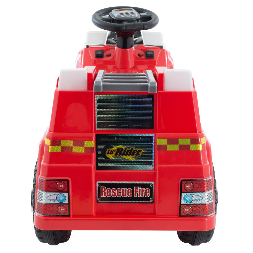 battery operated fire truck ride toy