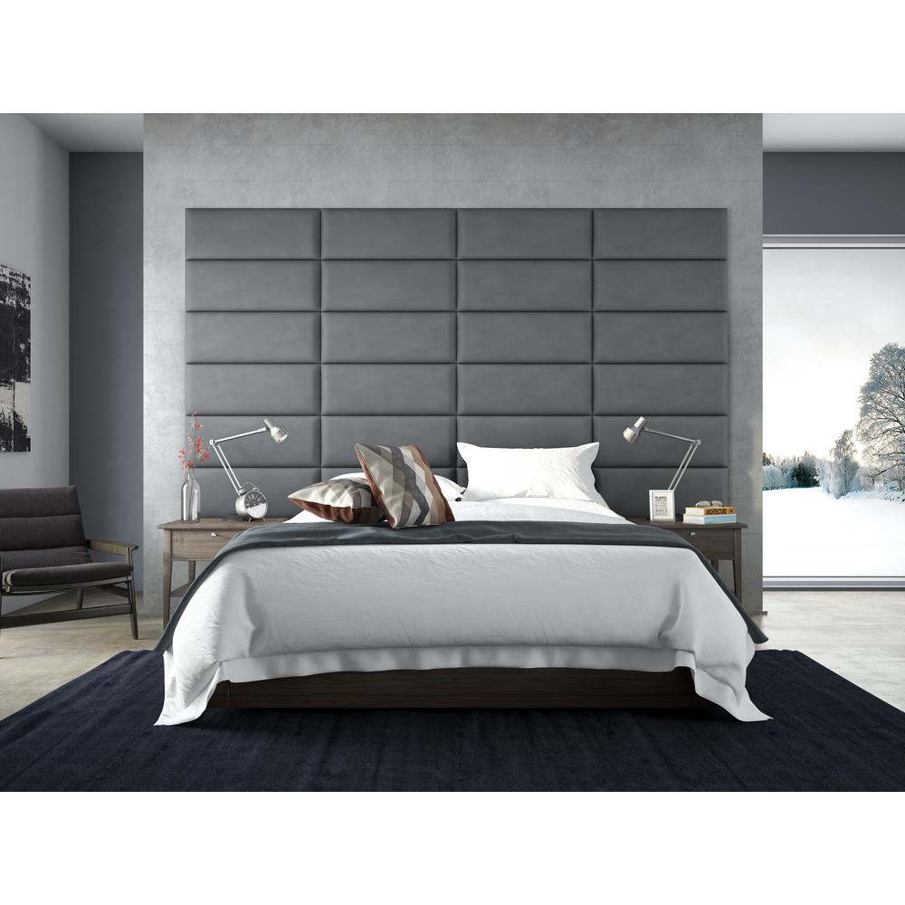 Vant Micro Suede Charcoal Grey Queen Full Upholstered Headboards Accent Wall Panels Sgr304 The Home Depot - Vant Upholstered Wall Panels Headboards Vant Micro Suede Charcoal Grey Queen Full Upholstered Headboards Accent Wall Panels Sgr304 The Home Depot - Vant Upholstered Wall Panels Headboards