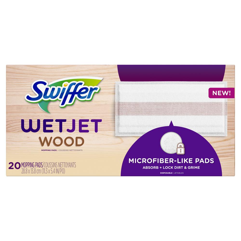 Swiffer WetJet Wood Mopping Pads (20-Count, 4-Pack ...