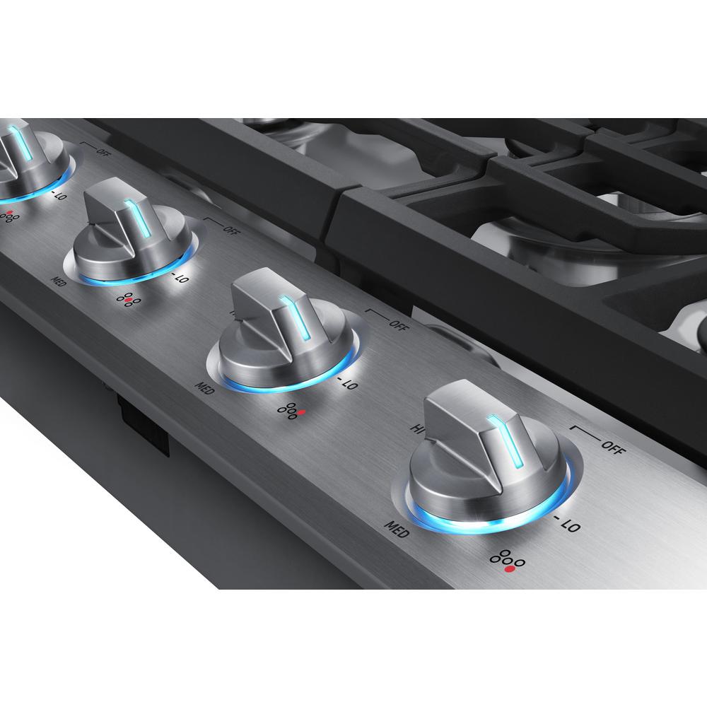 Samsung 30 In Gas Cooktop In Stainless Steel With 5 Burners