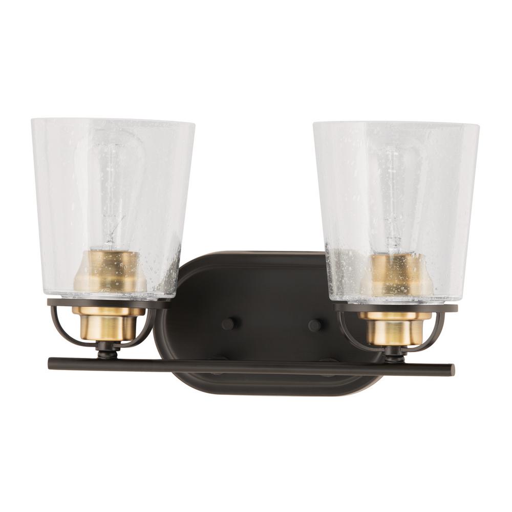 Progress Lighting Inspiration 14 In 2 Light Antique Bronze