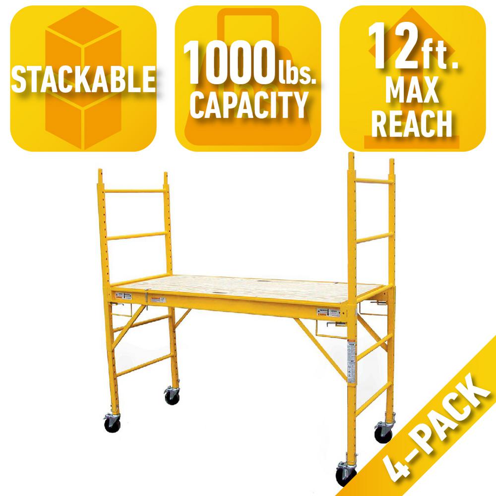 2 story rolling scaffold tower rental