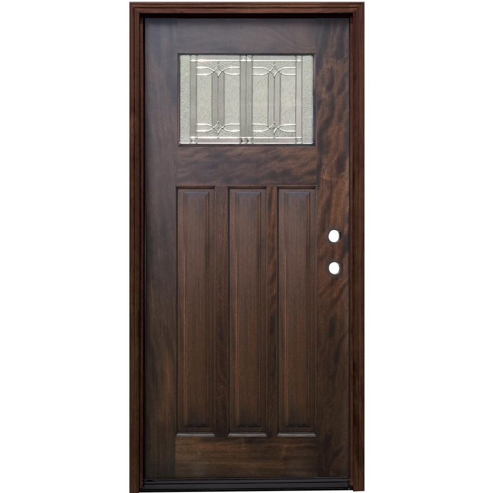 decorative glass front entry doors