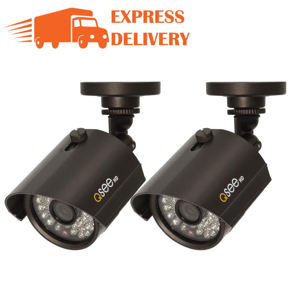 Q-See Compatible 60/' Microphone Kit all of QSee systems 60ft