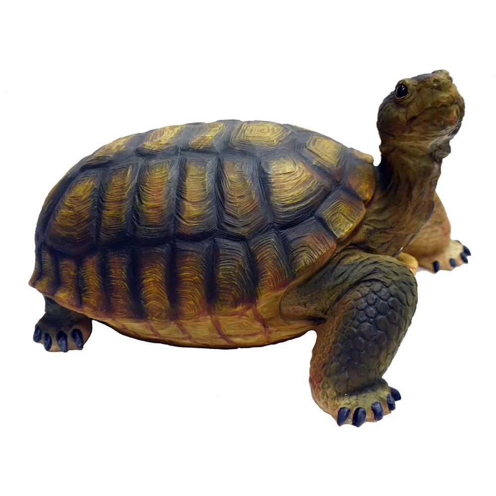 Turtle Garden Statues Outdoor Decor The Home Depot Turtle Garden Statue