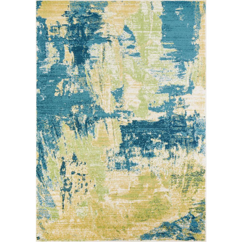 Kas Rugs Skyline Blue 8 Ft X 10 Watercolors Area Rug Kas Rugs Skyline Blue 8 Ft X 10 Watercolors Area Rug