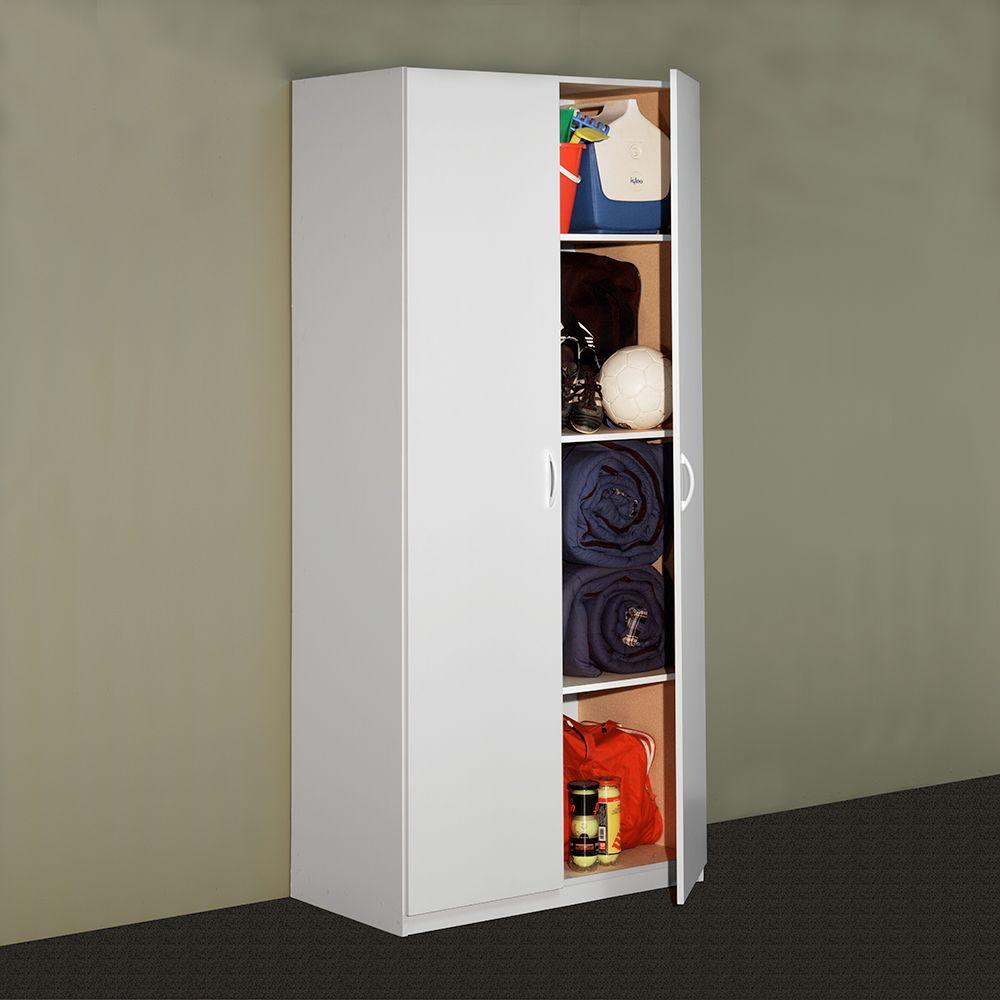 Closetmaid 80 In H X 36 In W X 20 In D White Laminate Storage