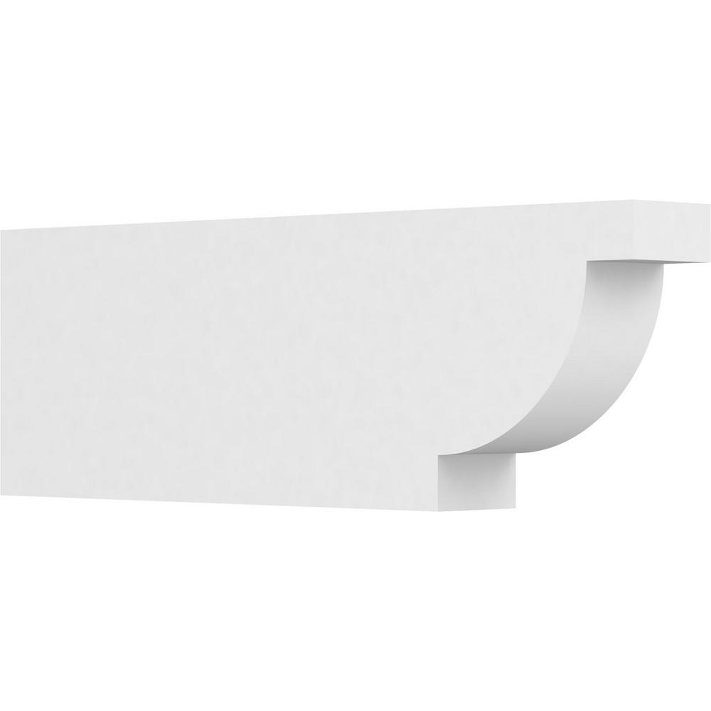 Ekena Millwork 4 in. x 10 in. x 30 in. Alpine PVC Rafter