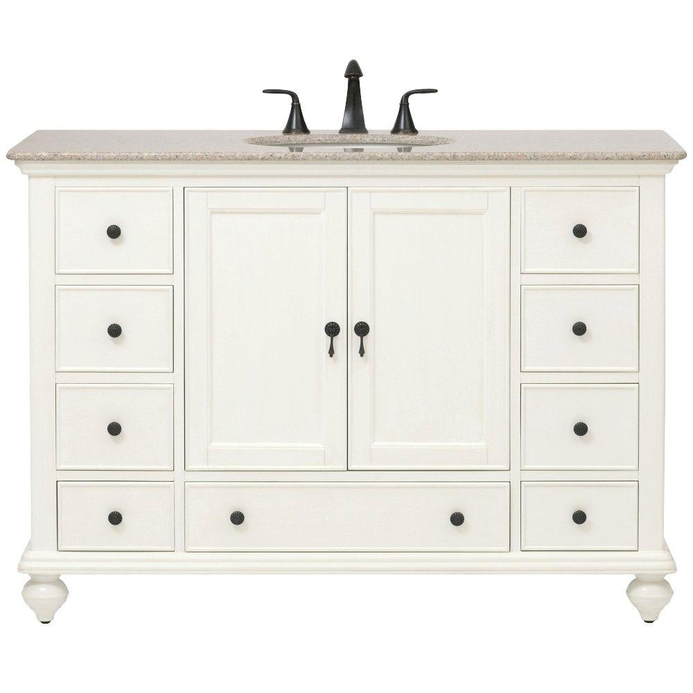 Home Decorators Collection Newport 49 in. W x 211/2 in. D Bath Vanity