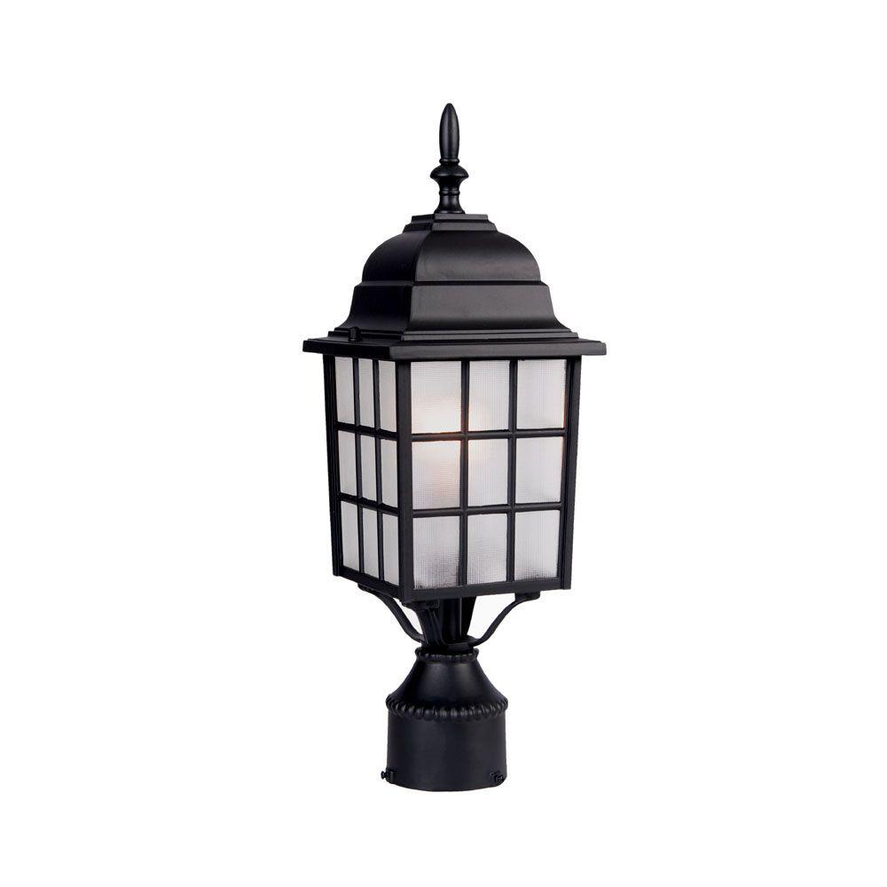 landscape lighting accessories acclaim lighting 1 light matte black outdoor post mount light fixture 5307bk the home landscape lighting accessories acclaim lighting 1 light matte black outdoor post mount light fixture 5307bk the home