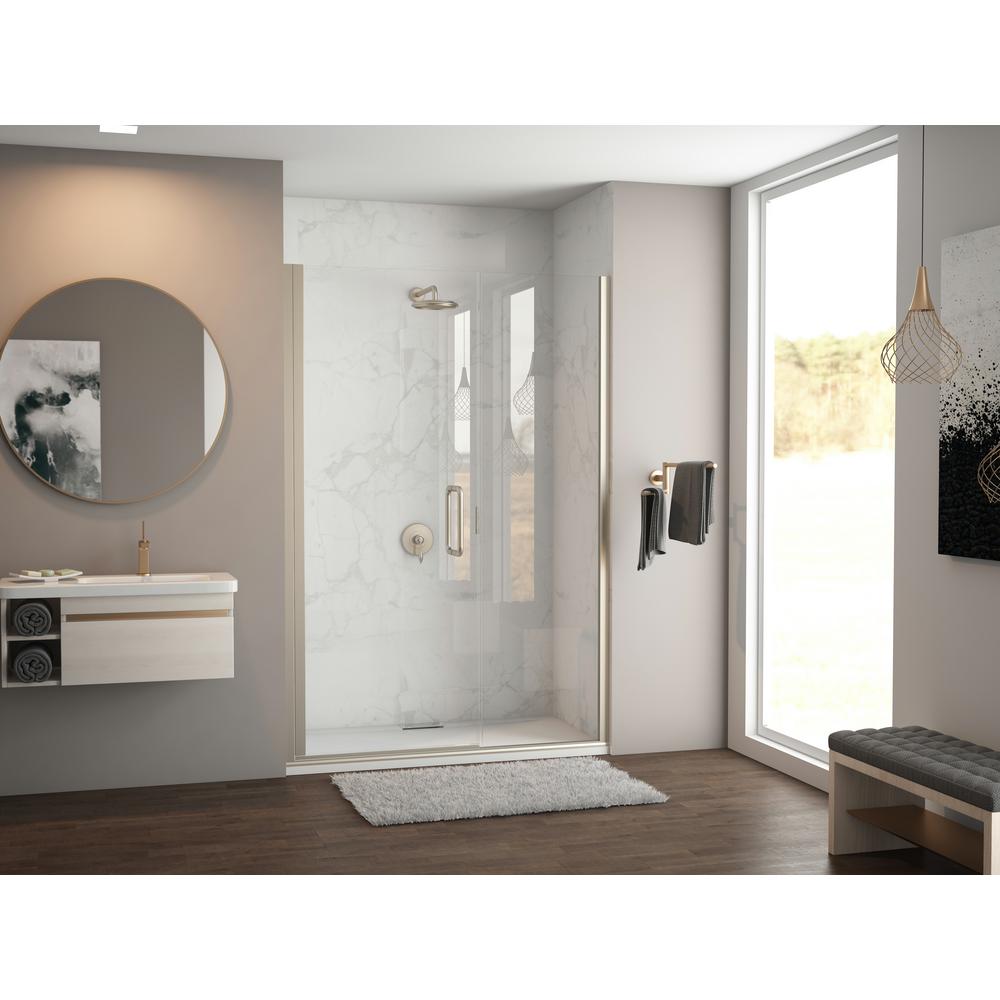 Coastal Shower Doors Illusion 37 In To 38 25 In X 70 In Semi