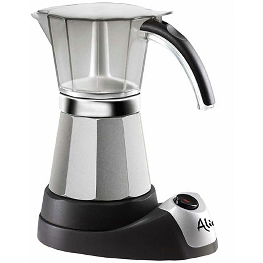 Italian Stainless Steel Coffee Maker delonghi italian moka 6 cup black stainless steel espresso machine