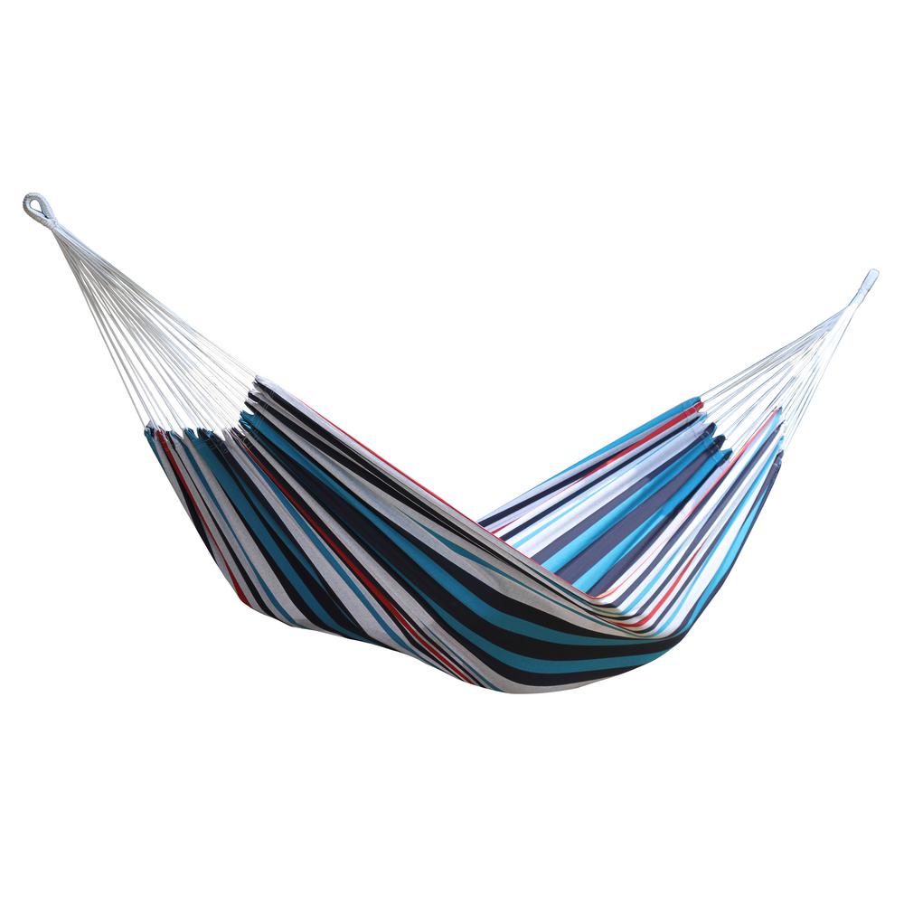 Vivere 12 Ft Brazilian Cotton Double Hammock In Denim Braz212