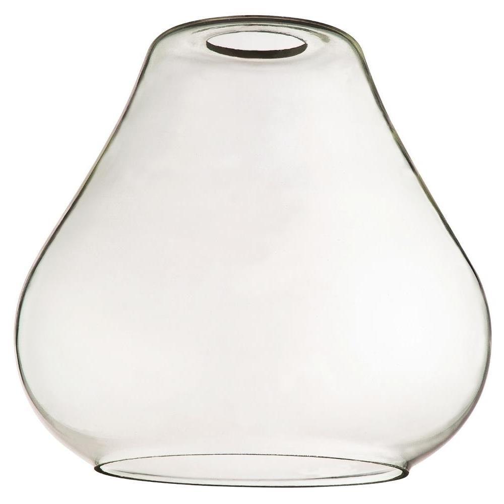 Westinghouse 7 In Clear Glass Open Teardrop Shade With 2 1 4 In